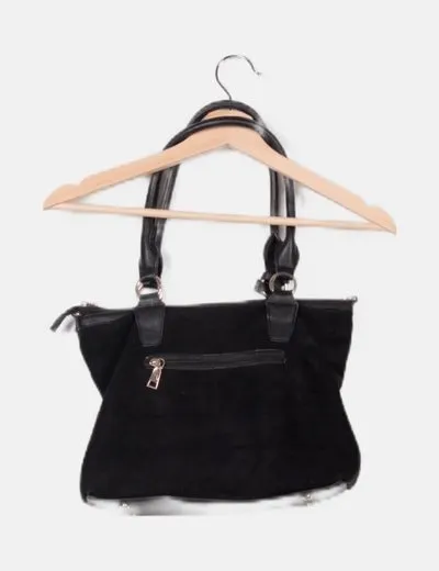 NoName Bolso negro textura