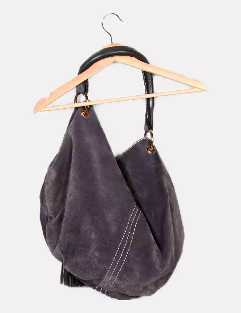 NoName Bolso saco gris