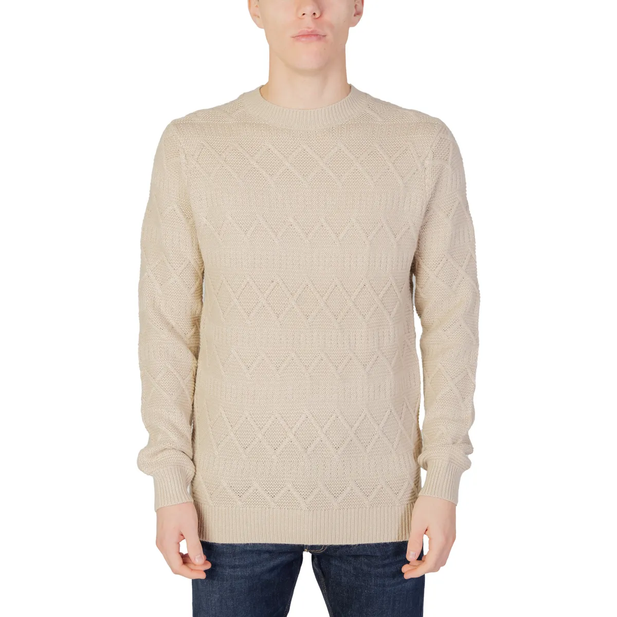 ONSWADE REG 5 STRUC CREW NECK KNIT 22027159