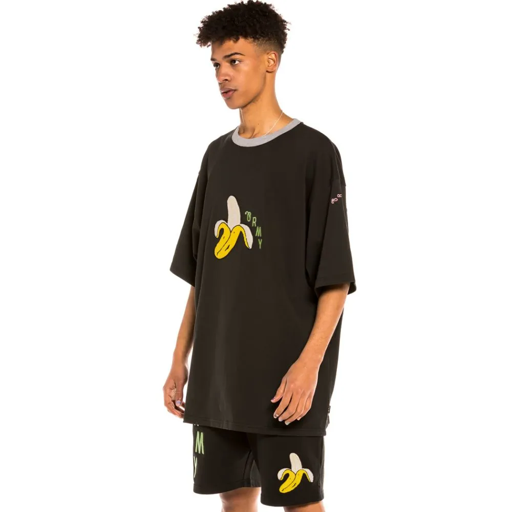 PACK GRIMEY SHORT + TEE "JUNGLE PUNCH"  BLACK | SPRING 22