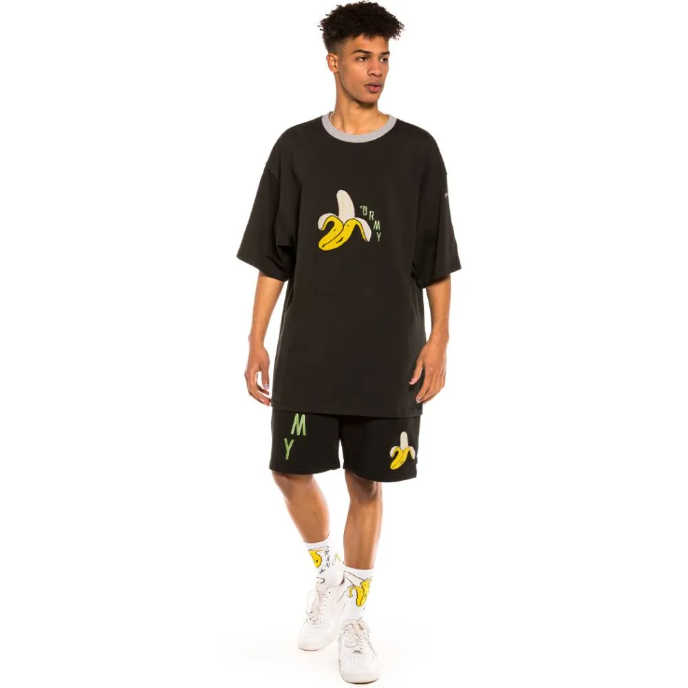 PACK GRIMEY SHORT + TEE "JUNGLE PUNCH"  BLACK | SPRING 22