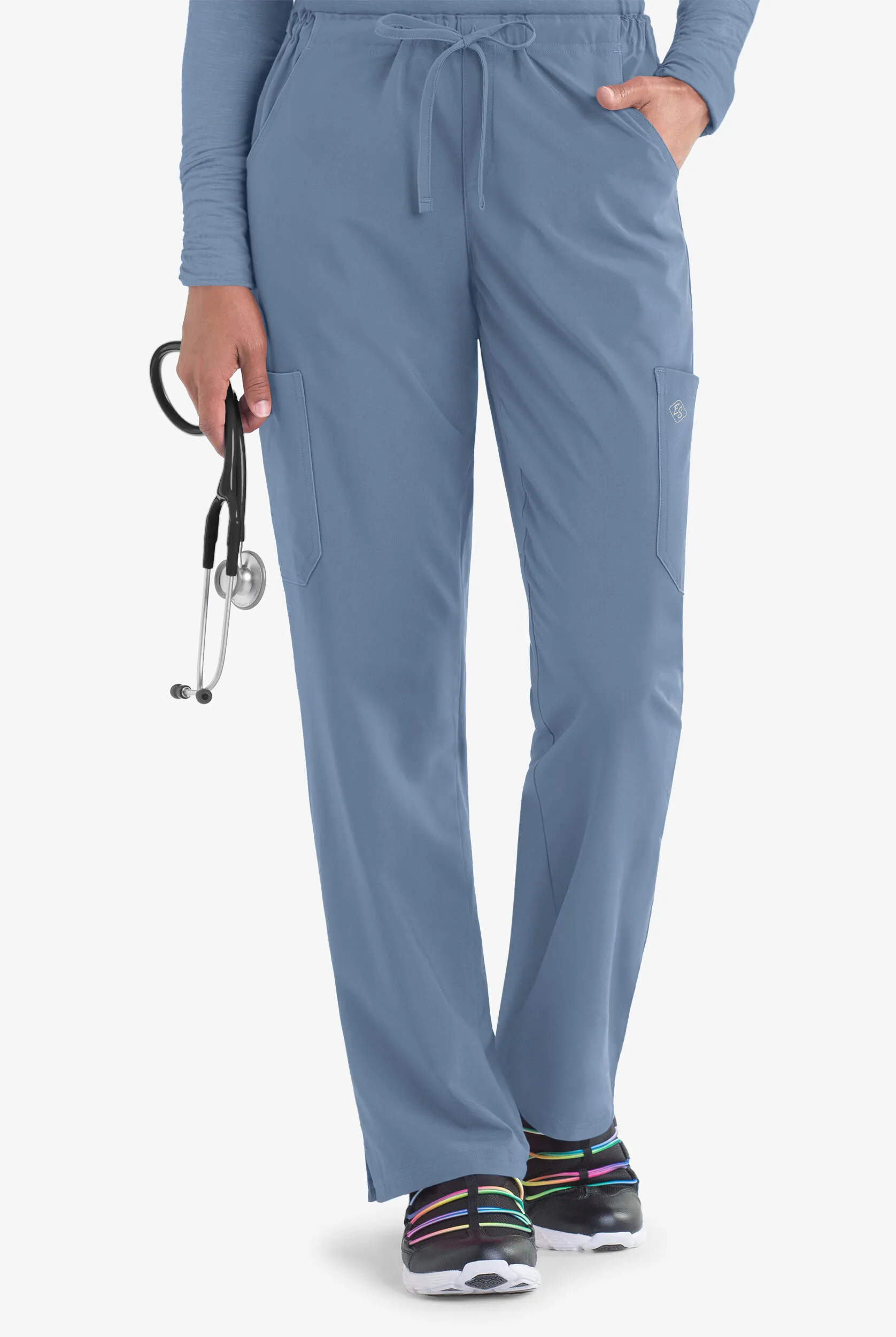 Pantalón médico Easy STRETCH Eden con cordón y 4 bolsillos para mujer
