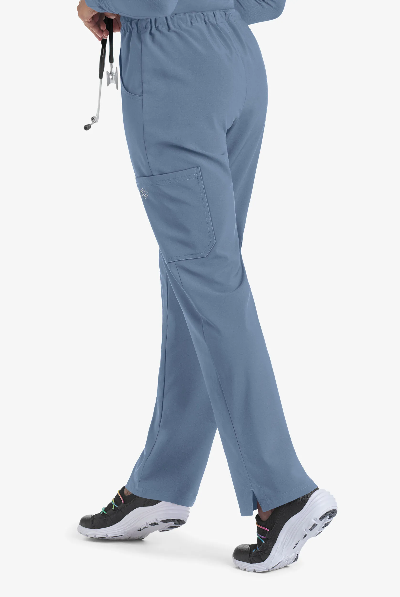 Pantalón médico Easy STRETCH Eden con cordón y 4 bolsillos para mujer