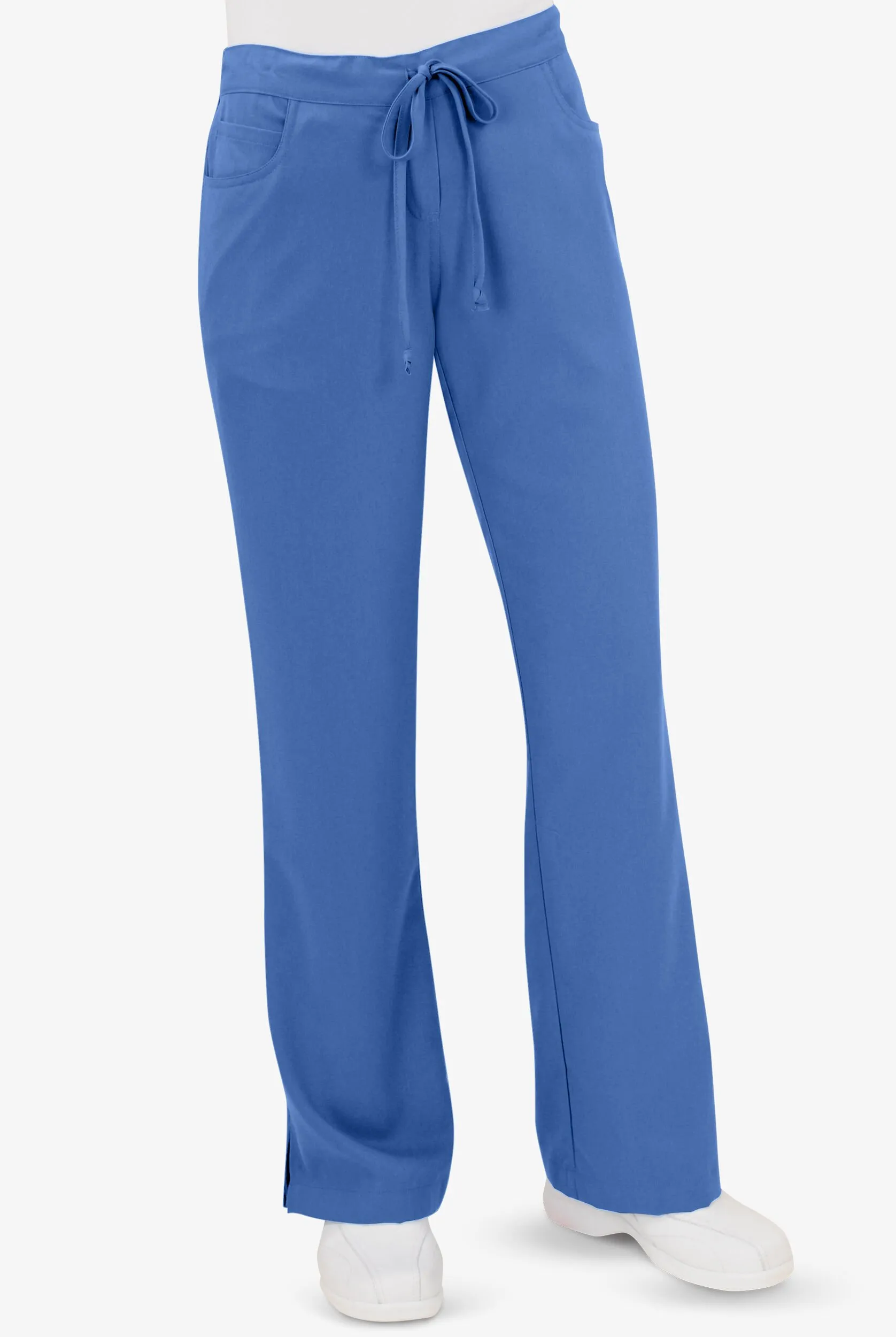 Pantalón médico Grey's Anatomy™ petite de corte moderno con 5 bolsillos para mujer
