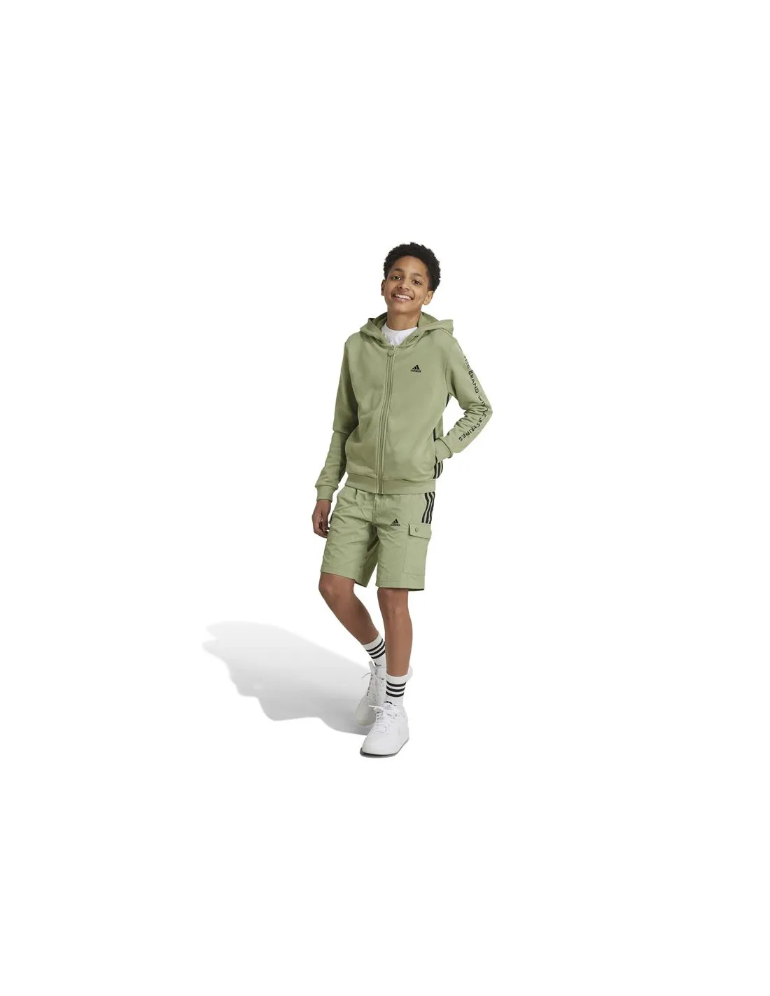 Pantalones adidas Street Jam Woven Cargo Infantil Verde