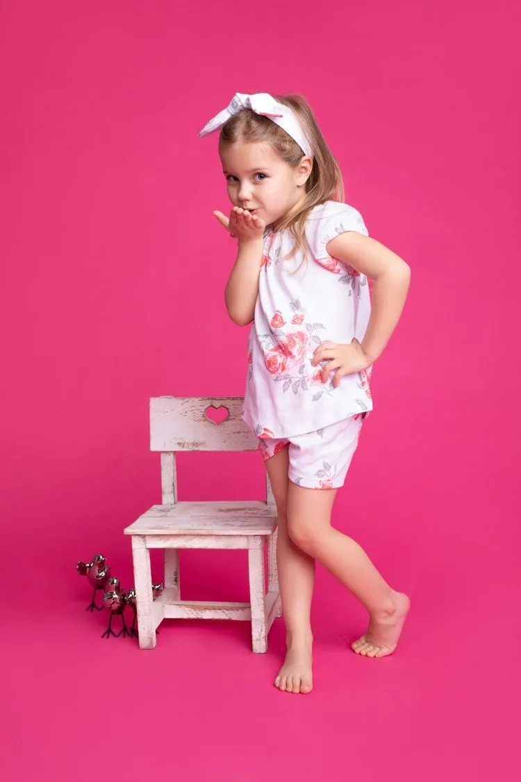 Pantalón corto de niña colección Rose