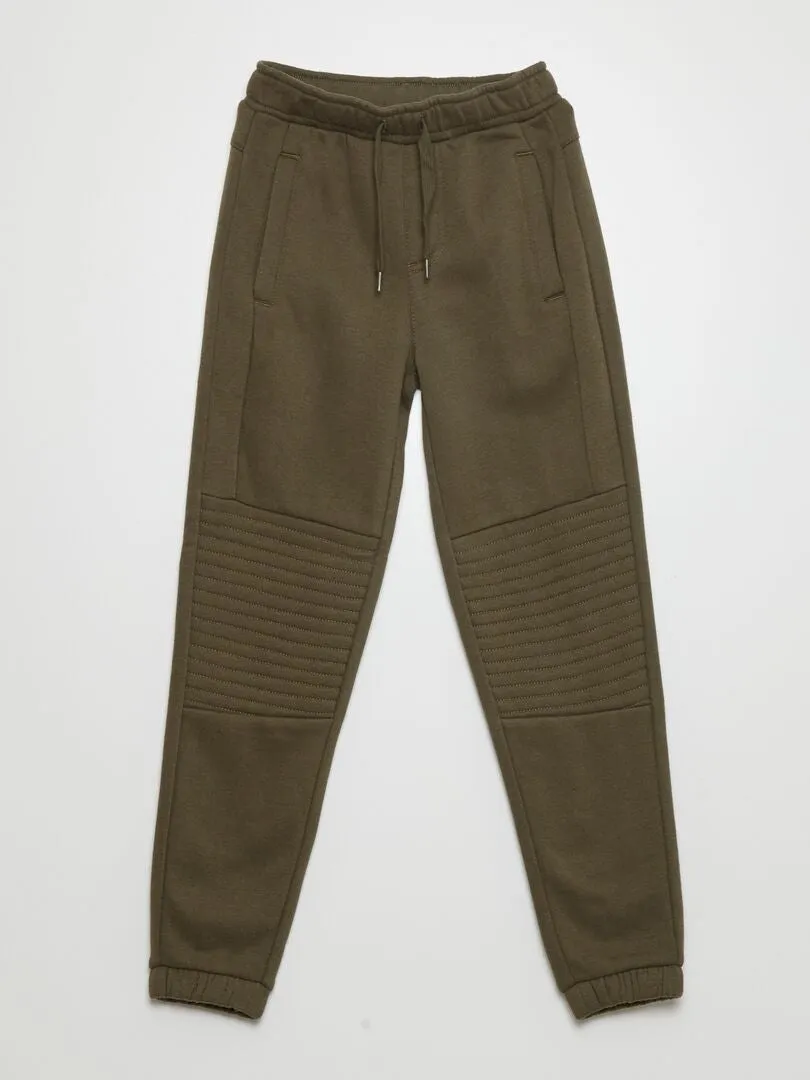 PANTALóN DE CHáNDAL TIPO JOGGING  CORTE MáS AJUSTADO  KAKI