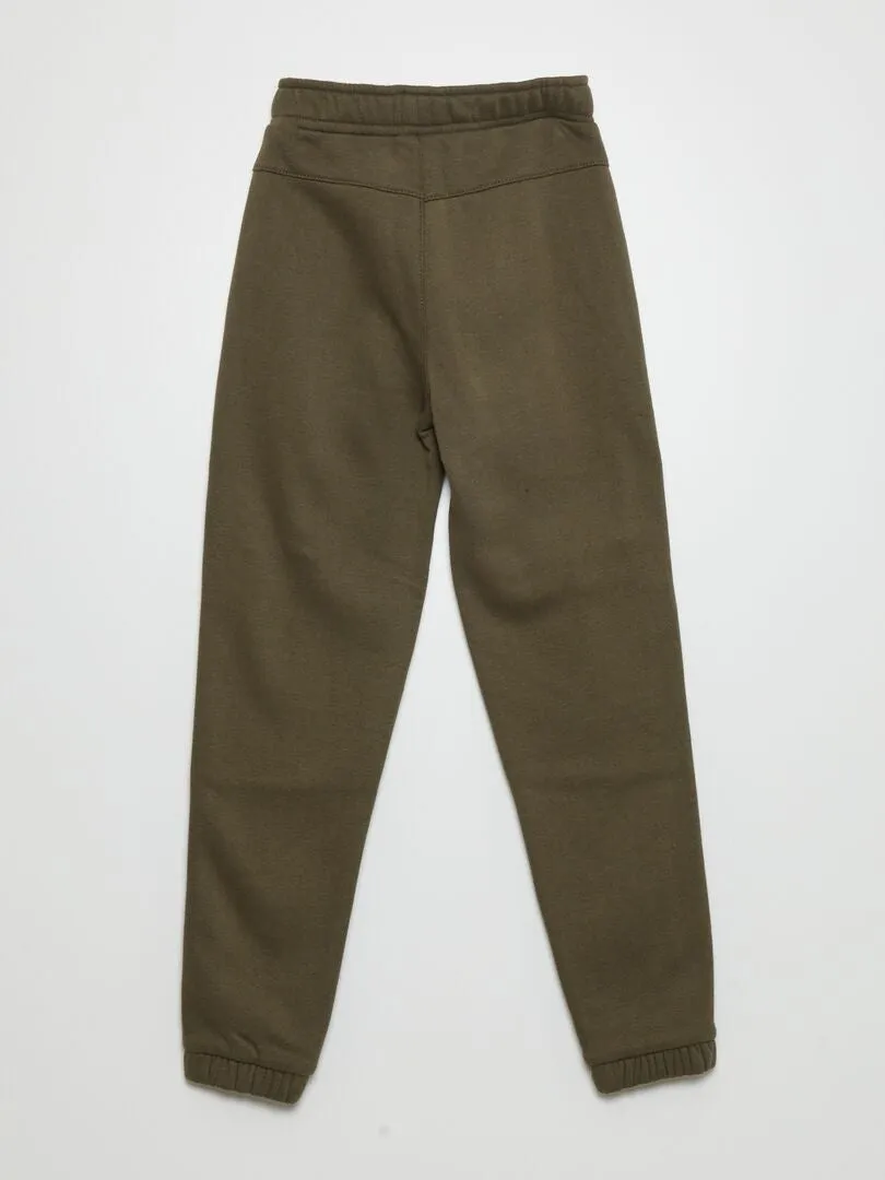 PANTALóN DE CHáNDAL TIPO JOGGING  CORTE MáS AJUSTADO  KAKI