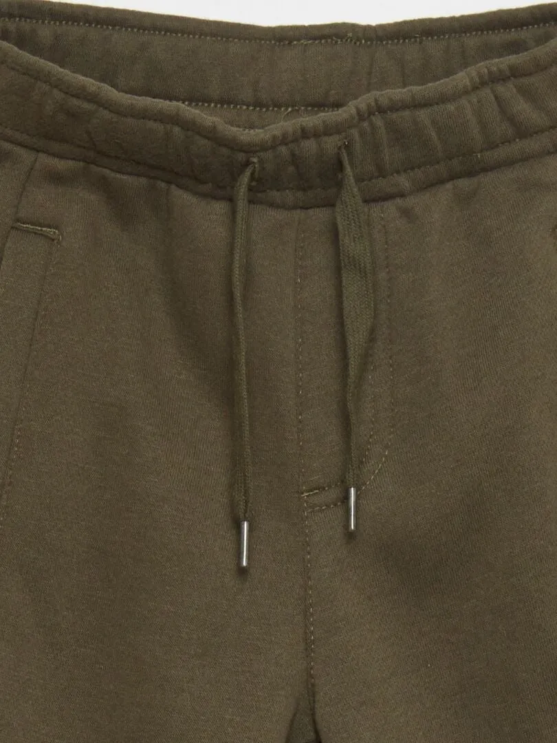 PANTALóN DE CHáNDAL TIPO JOGGING  CORTE MáS AJUSTADO  KAKI