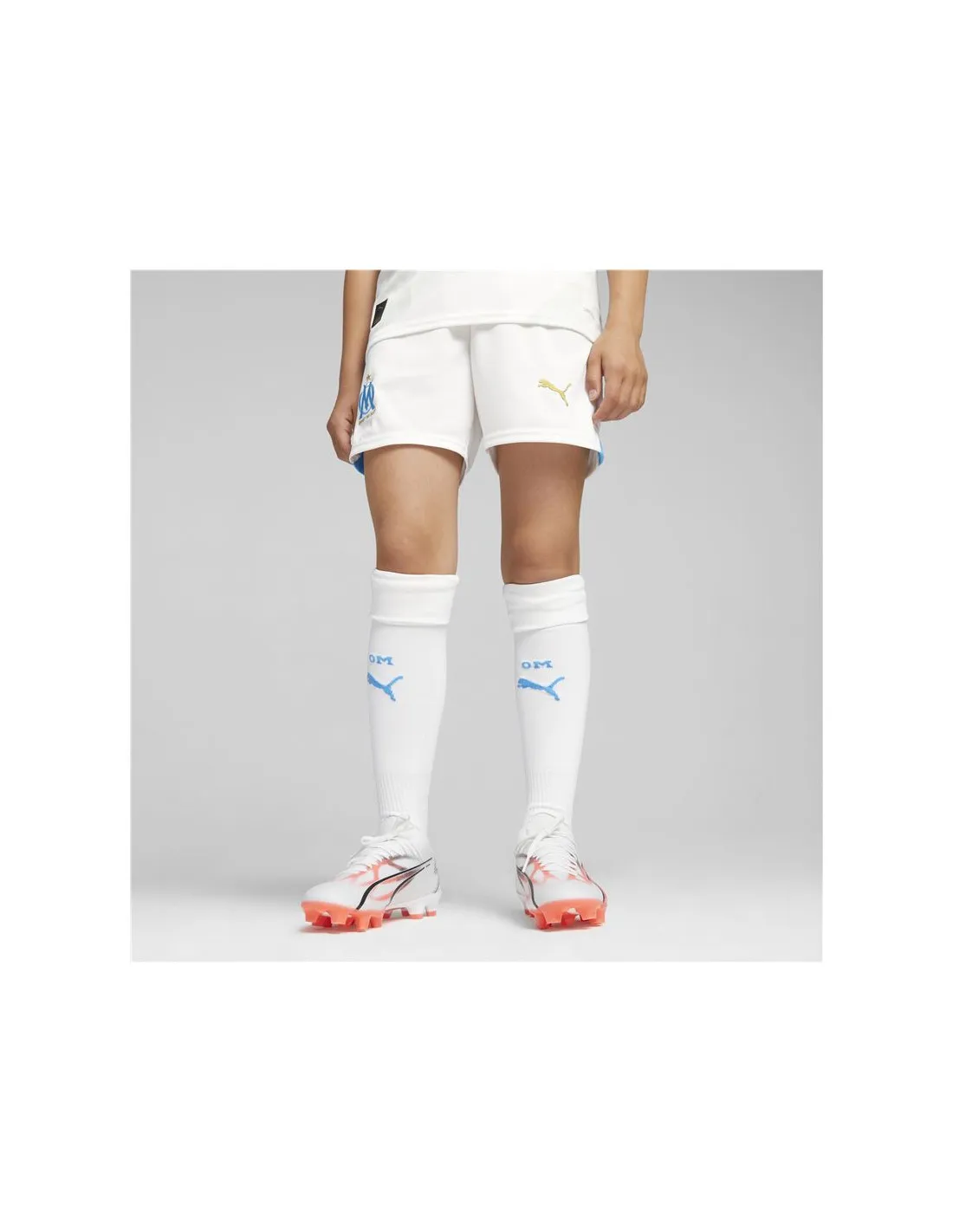 Pantalón Puma Olympique de Marsella Replica Infantil Blanco