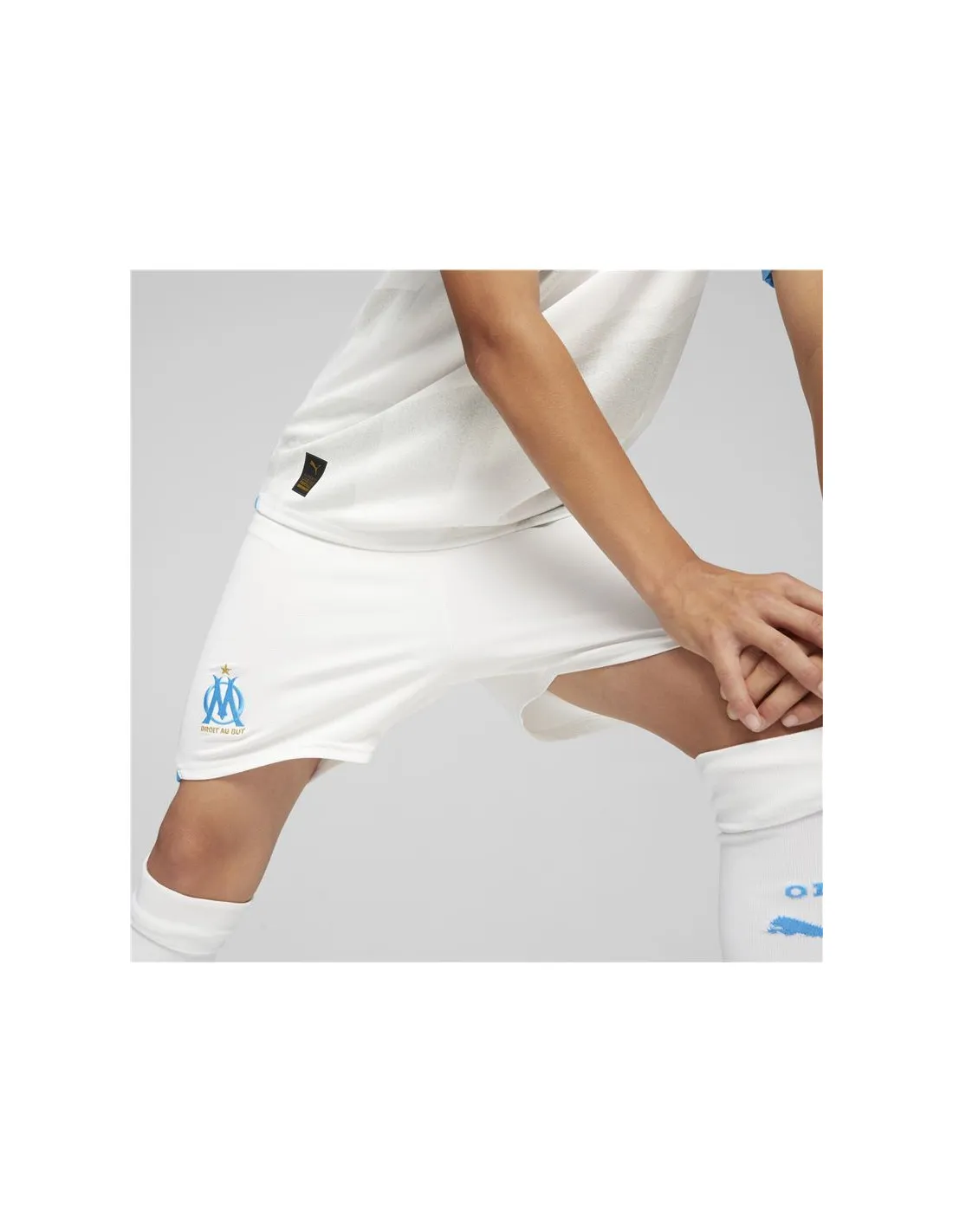 Pantalón Puma Olympique de Marsella Replica Infantil Blanco