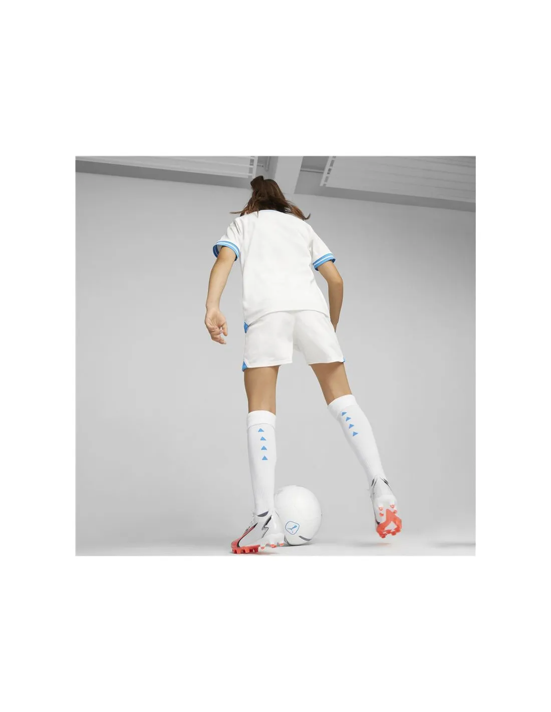 Pantalón Puma Olympique de Marsella Replica Infantil Blanco