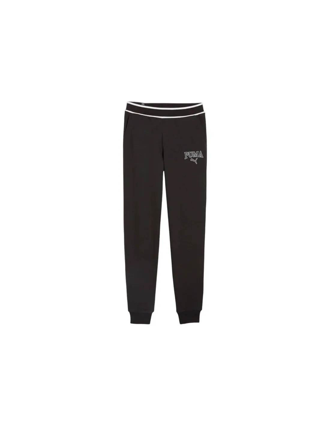 Pantalón Puma Squad Sweatpant Infantil Negro