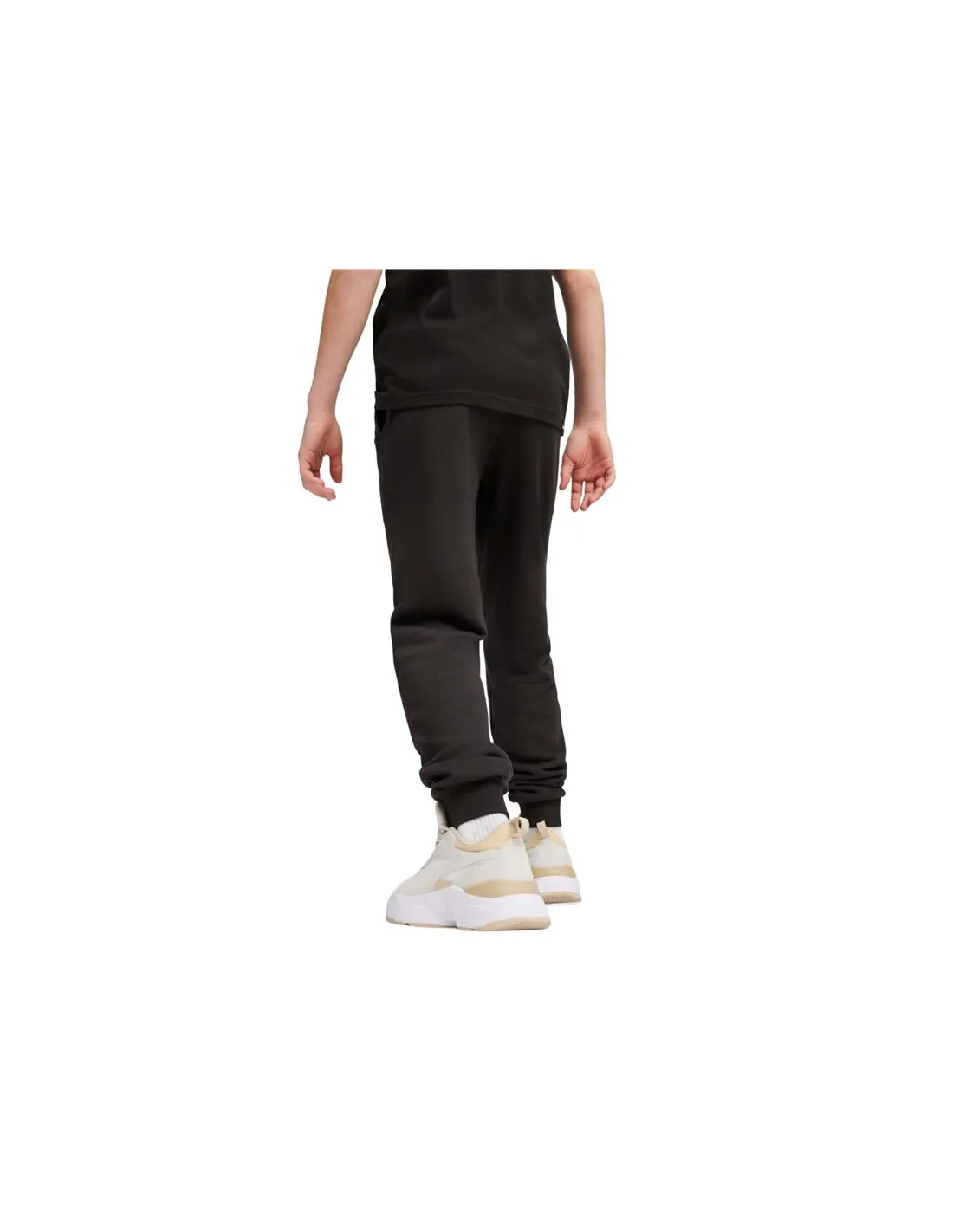 Pantalón Puma Squad Sweatpant Infantil Negro
