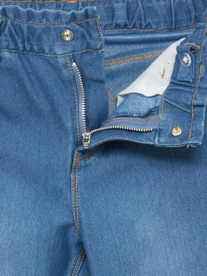 PANTALóN VAQUERO FLARE   FáCIL DE PONER  AZUL