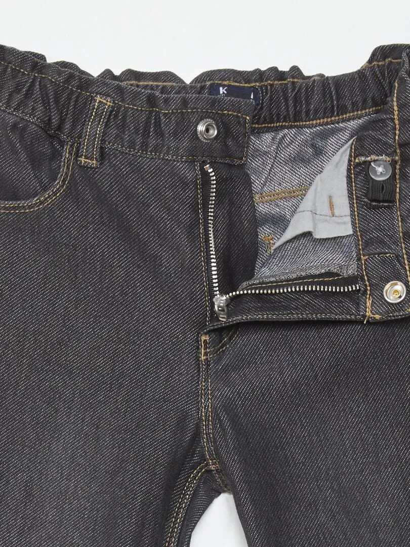 PANTALóN VAQUERO FLARE   FáCIL DE PONER  GRIS