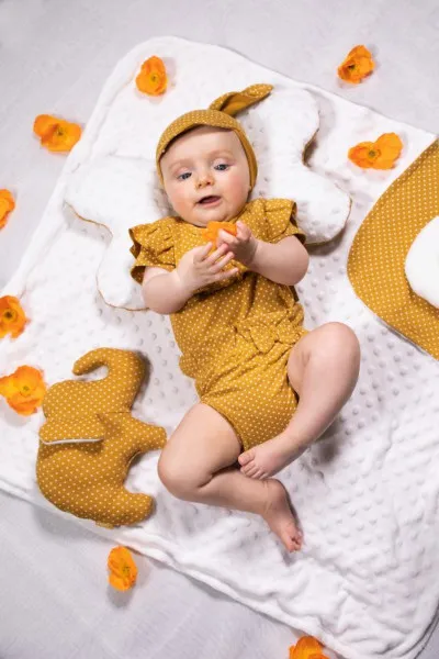 Pañuelo con visera de niña colección Michelle