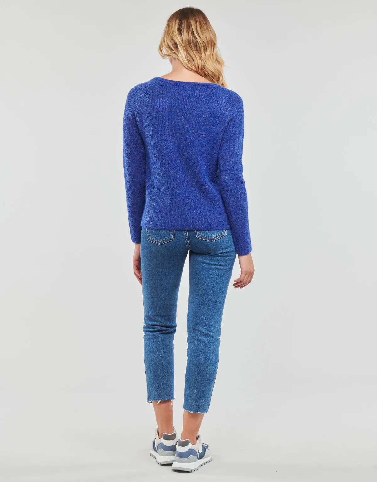 PCELLEN LS VNECK KNIT
