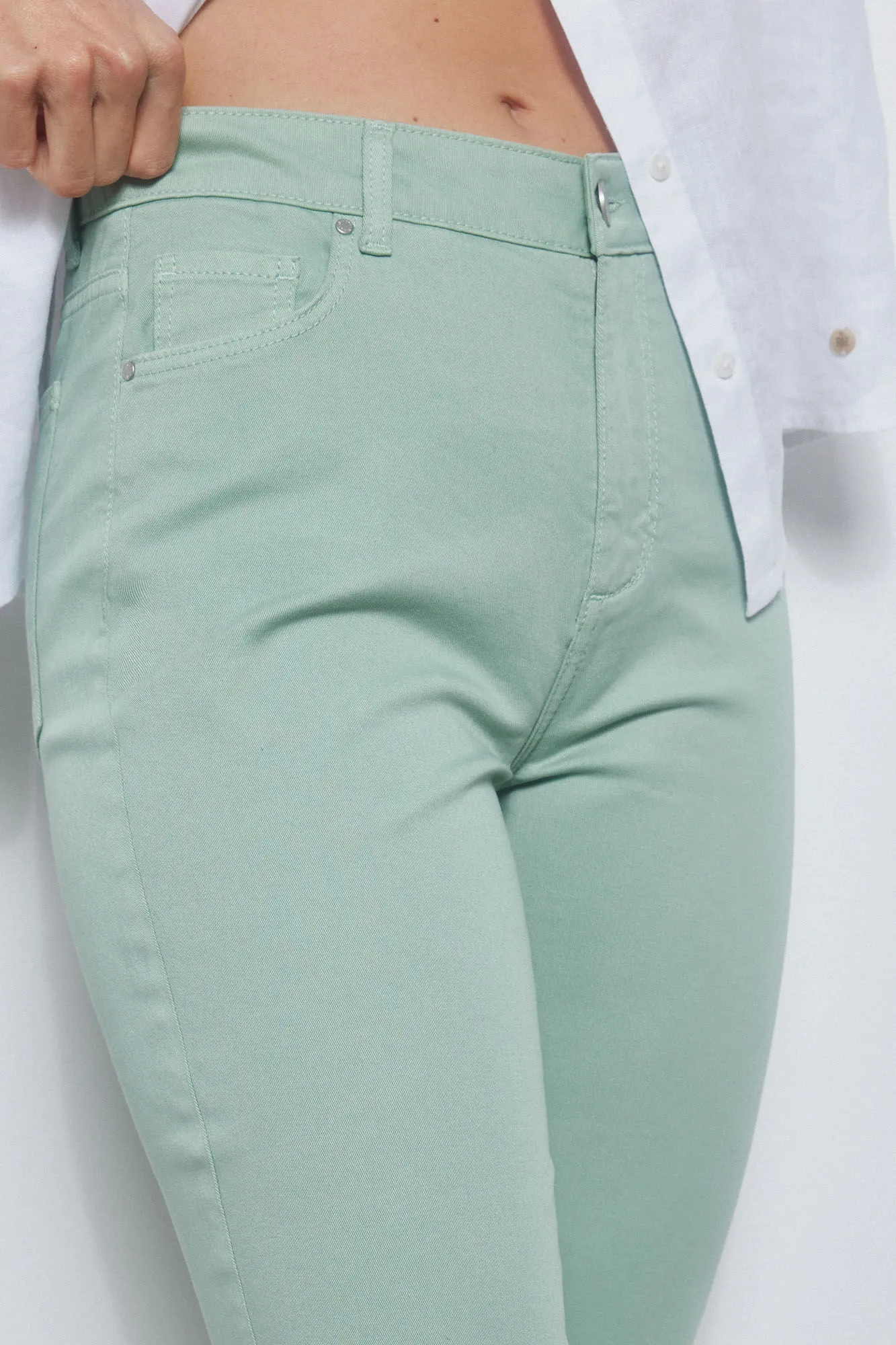 Pedro del Hierro Pantalón vaquero straight capri