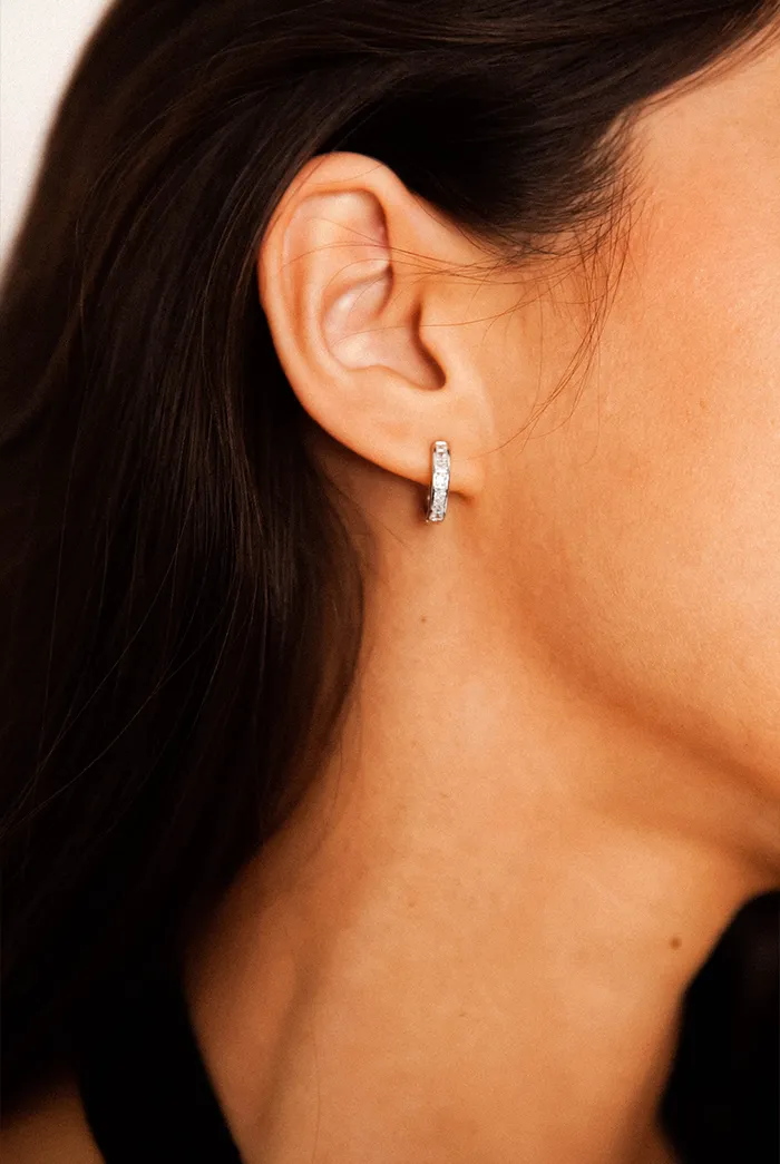 Pendientes Aro Zirconitas