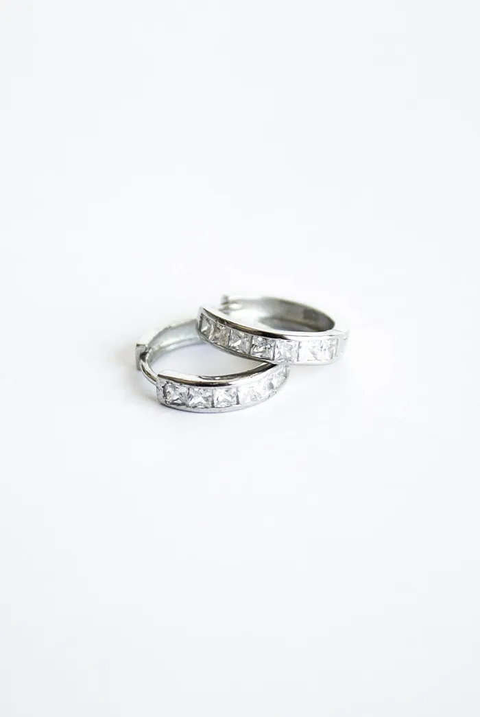 Pendientes Aro Zirconitas