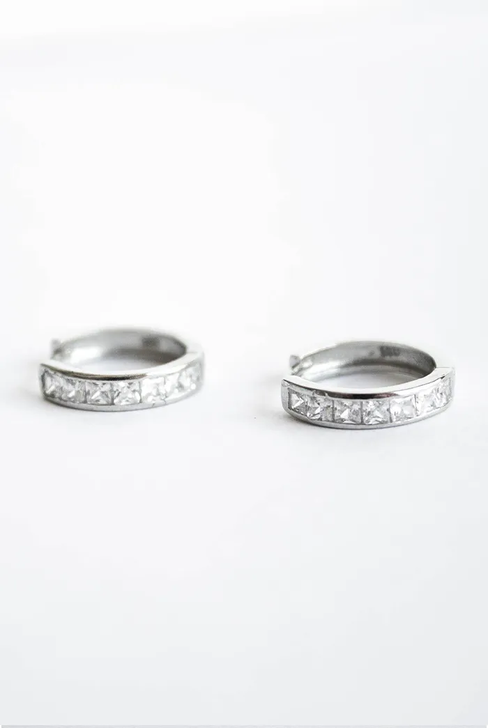 Pendientes Aro Zirconitas