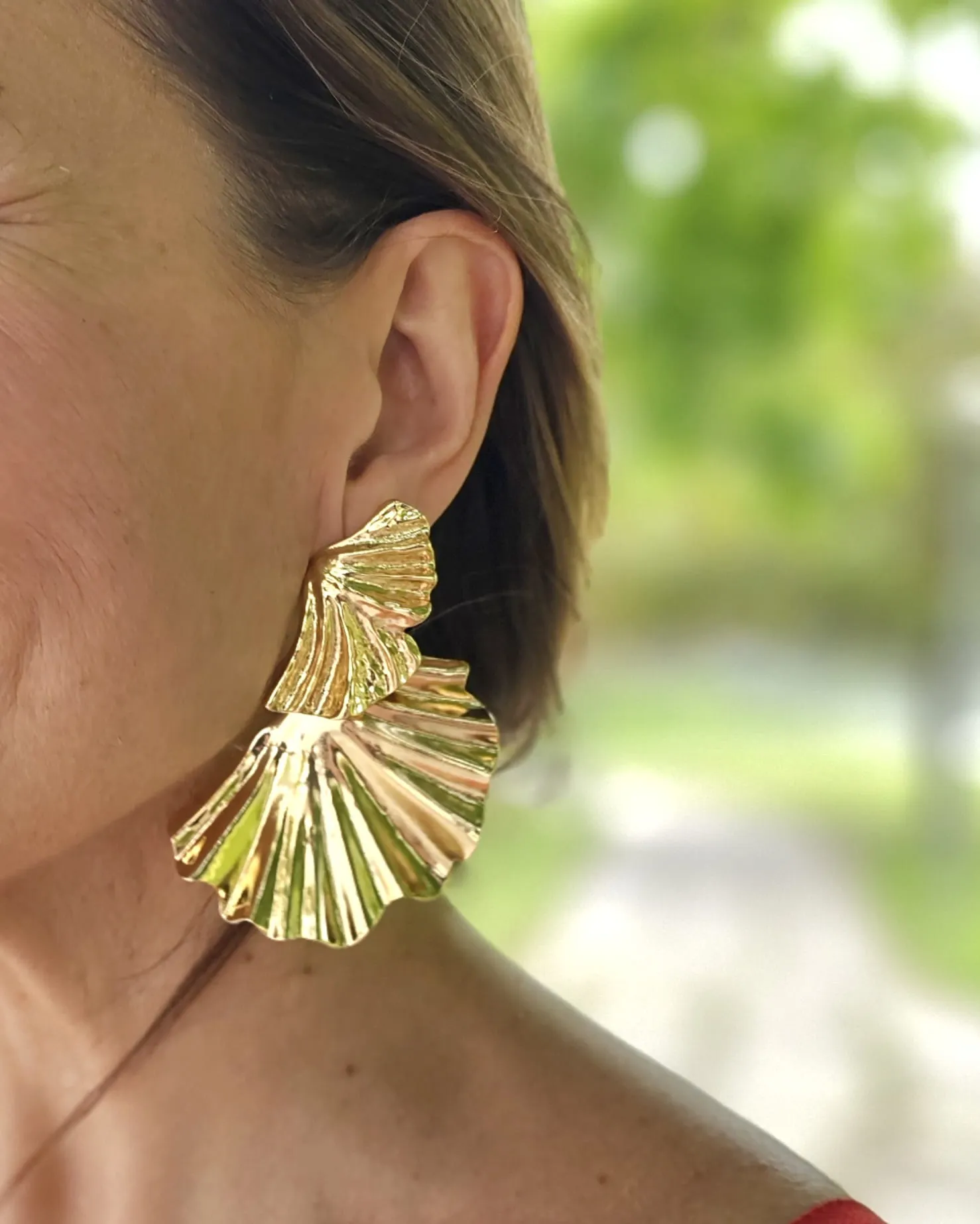 Pendientes Bladeren