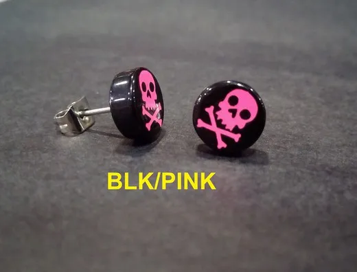 Pendientes Calavera Color Unidad