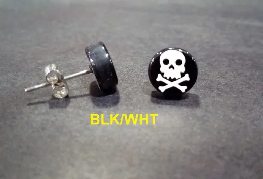 Pendientes Calavera Color Unidad
