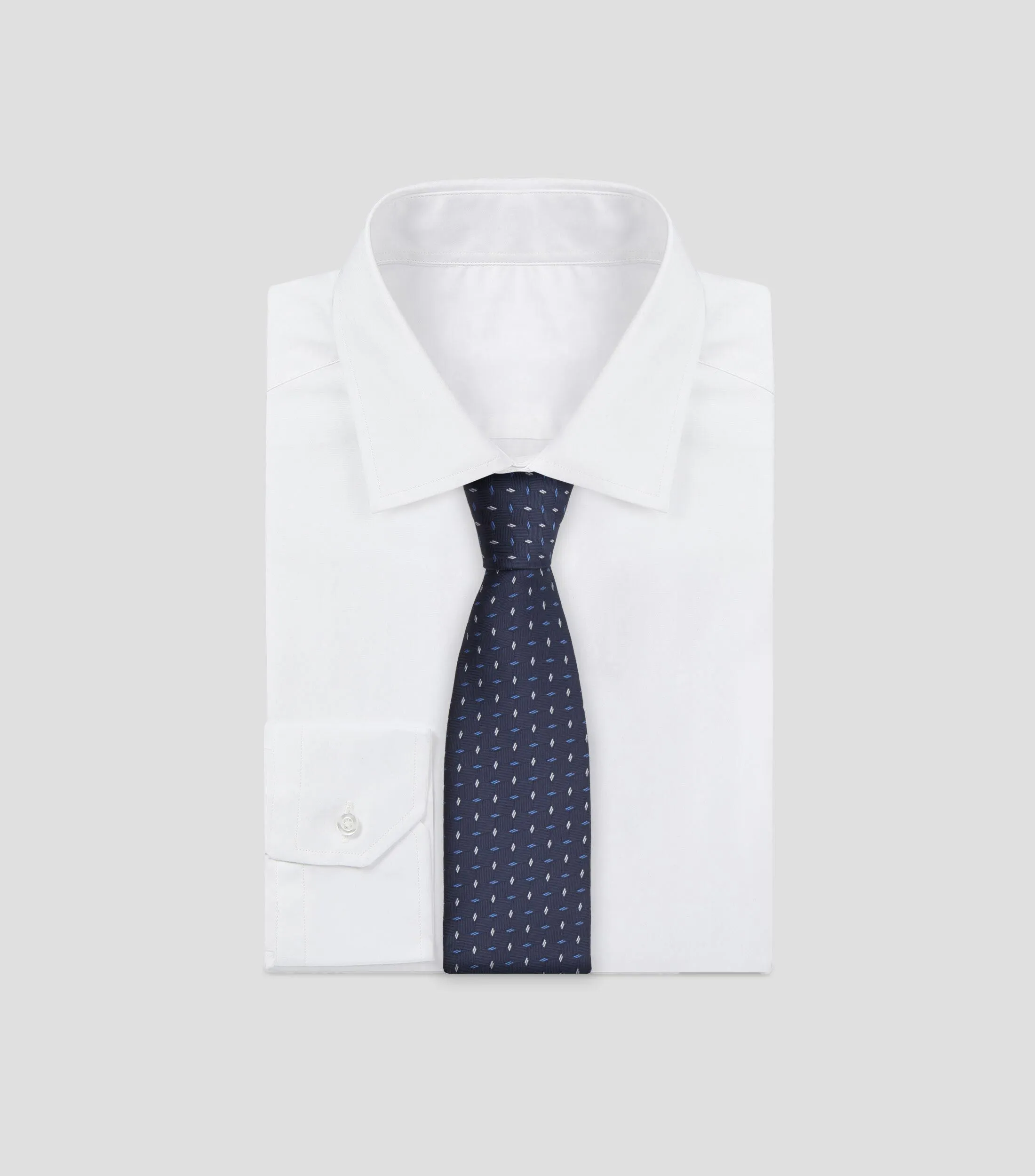 Pertegaz Corbata ancha en seda estampada