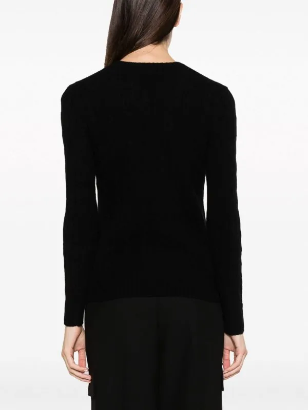 POLO RALPH LAUREN SUéTER CUELLO REDONDO  NEGRO
