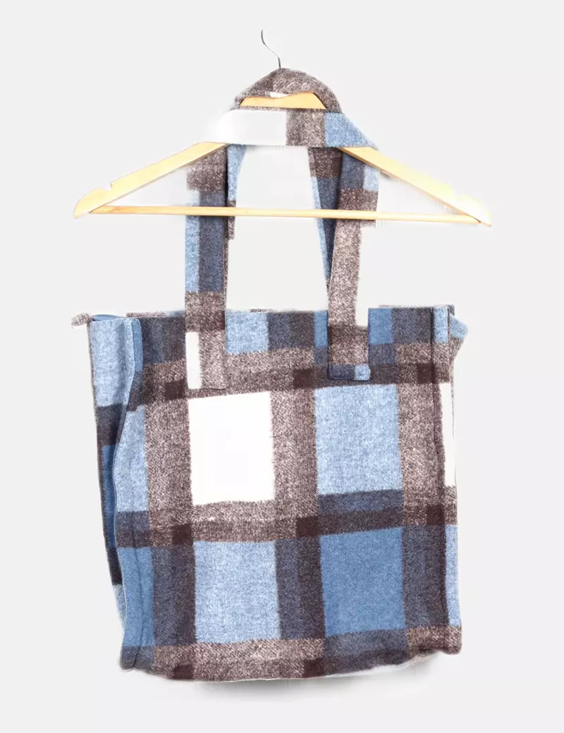 Primark Bolso multicolor cuadros