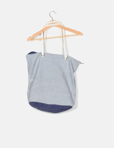 Primark Bolso playero navy