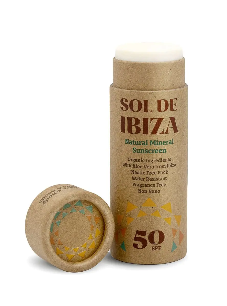 Protector solar en barra. Factor 50