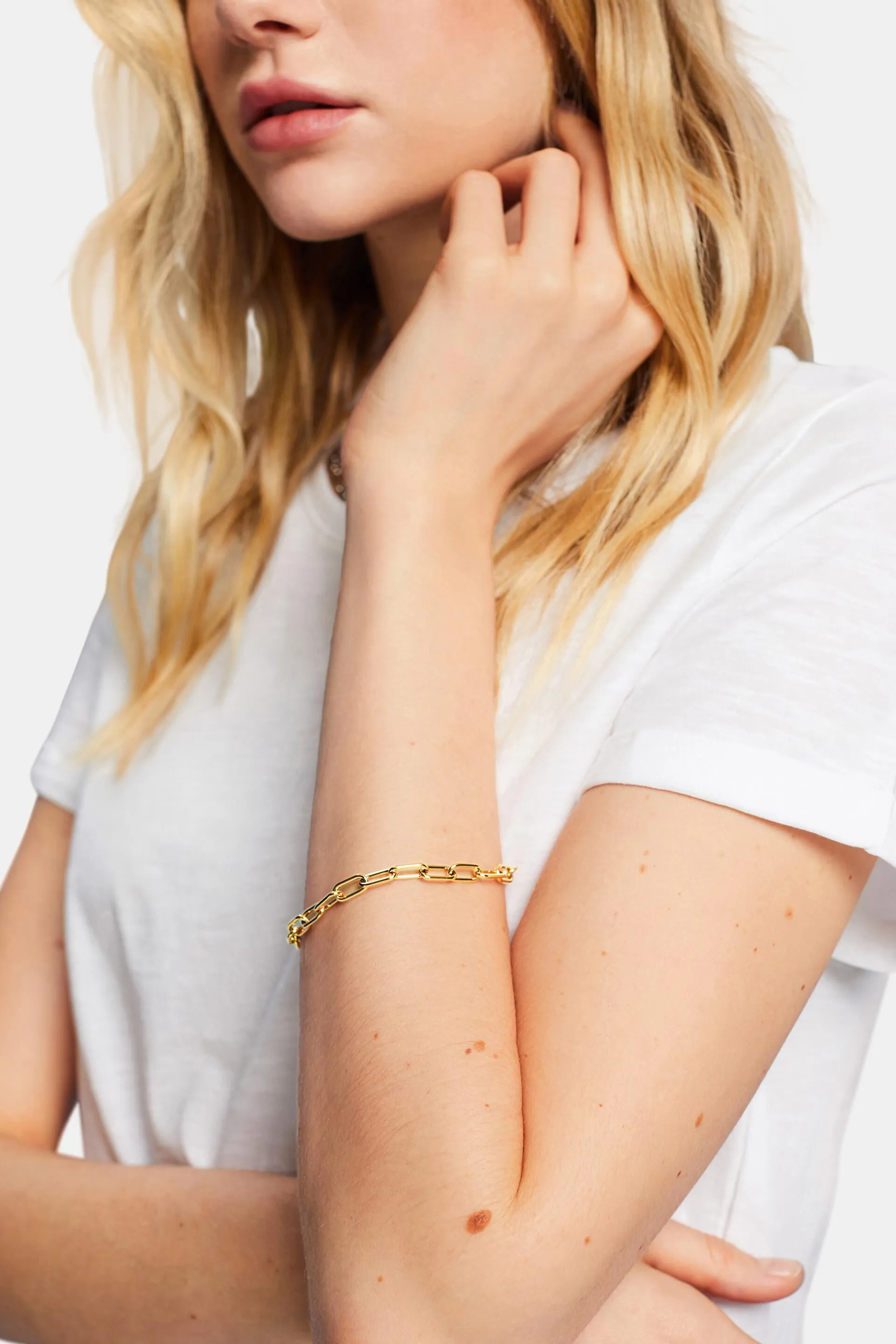 Pulsera de cadena, acero inoxidable