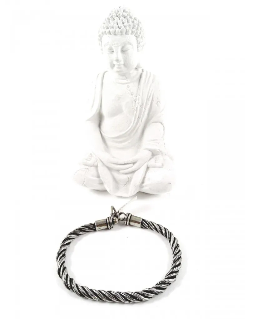 PULSERA DE HOMBRE, PLATA