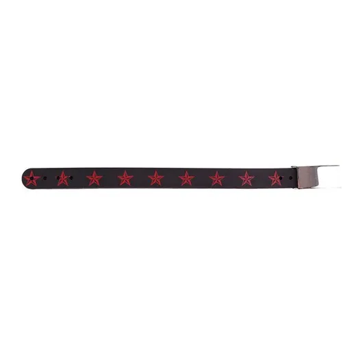 Pulsera Goma Estrellas Rojas