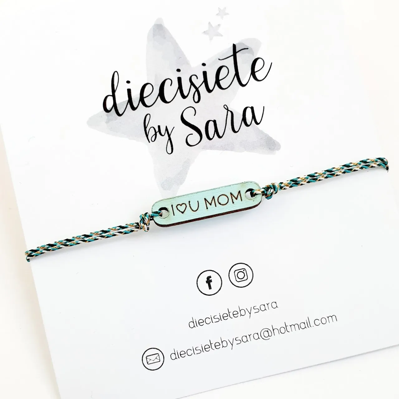 Pulsera I Love Mom