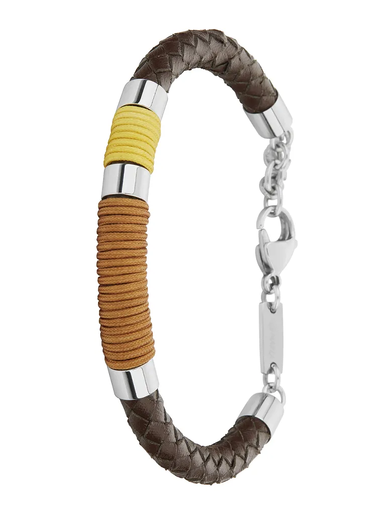 Pulsera Marea Cuero Marrón D00103/159