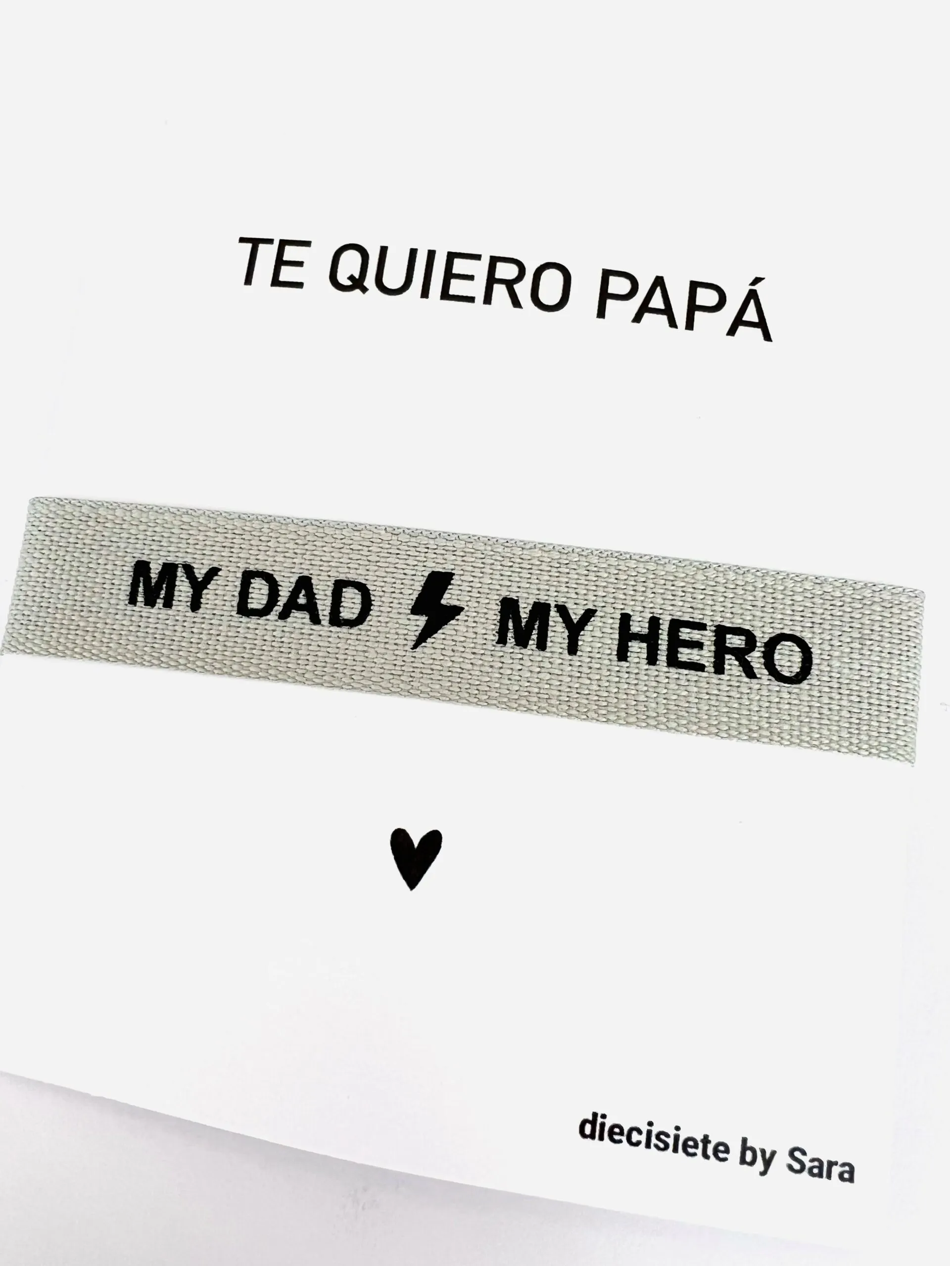 Pulsera My Dad My Hero