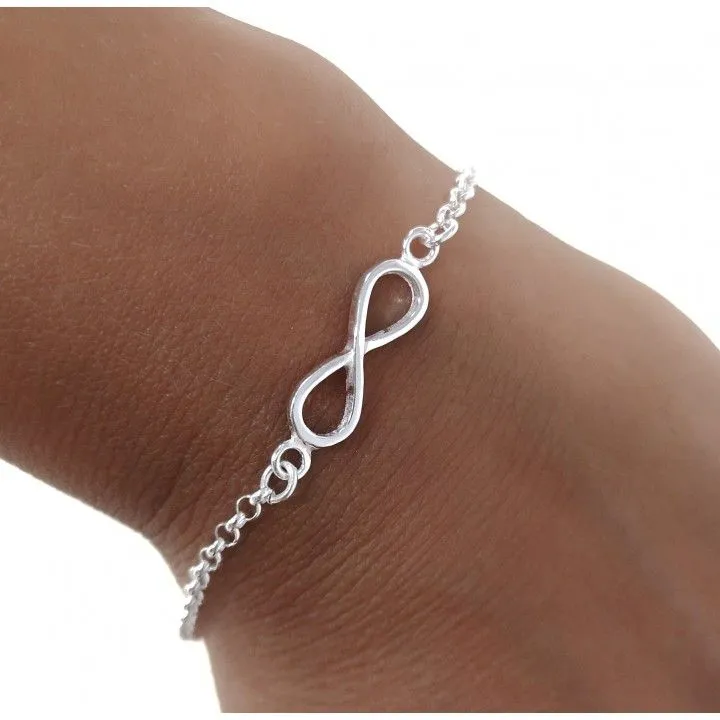 Pulsera Plata Infinito