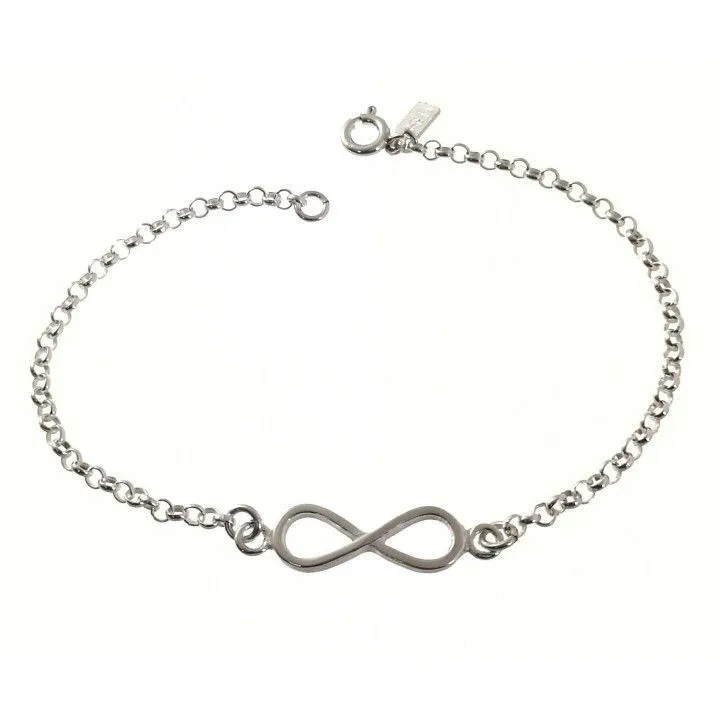 Pulsera Plata Infinito