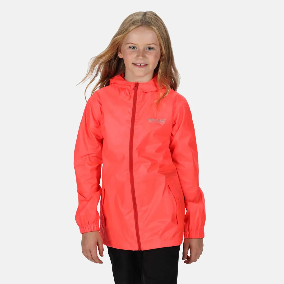 regatta Kid Pk It Jkt III Fiery Coral