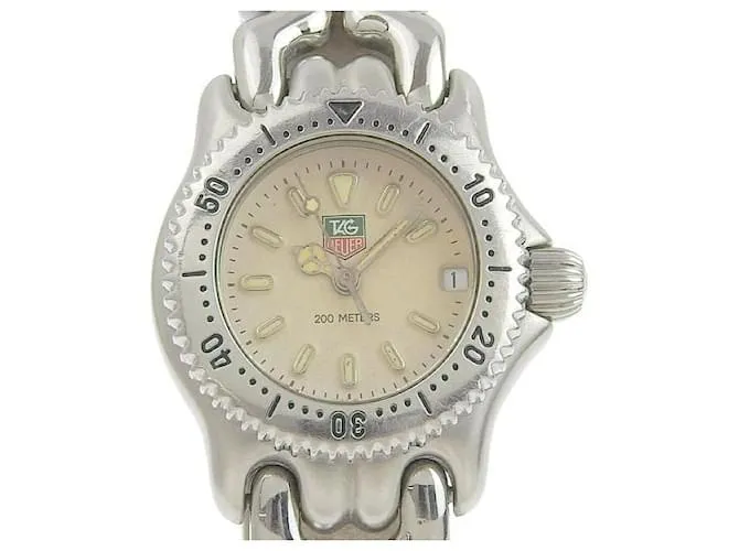 Reloj para mujer TAG HEUER 'Sel Professional' de acero inoxidable plateado en muy buen estado Plata 