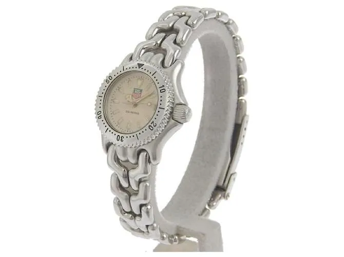 Reloj para mujer TAG HEUER 'Sel Professional' de acero inoxidable plateado en muy buen estado Plata 