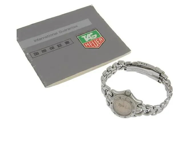 Reloj para mujer TAG HEUER 'Sel Professional' de acero inoxidable plateado en muy buen estado Plata 