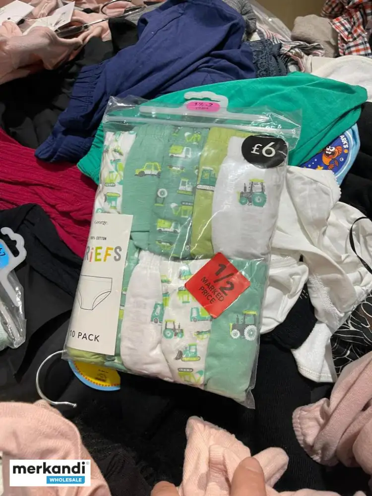 Ropa George Grado A + B Devoluciones de clientes (Mujer / Hombres / Niños)