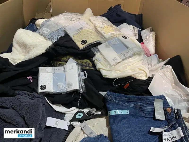 Ropa George Grado A + B Devoluciones de clientes (Mujer / Hombres / Niños)