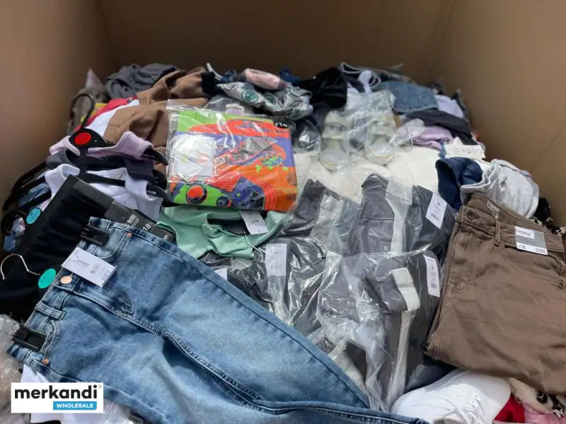 Ropa George Grado A + B Devoluciones de clientes (Mujer / Hombres / Niños)