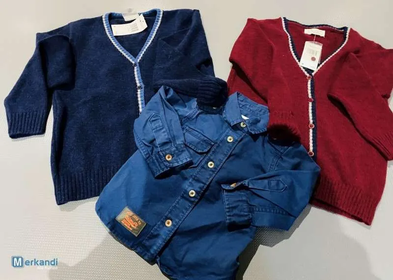 Ropa para niños, lotes desde 200 piezas, precio 2,50 € por pieza